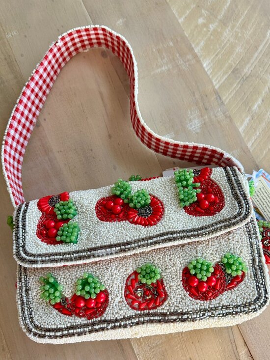 T.J.Maxx Handbags - Brand New With Tags (NWT) Viral TikTok Tomato Beaded Shoulder Bag